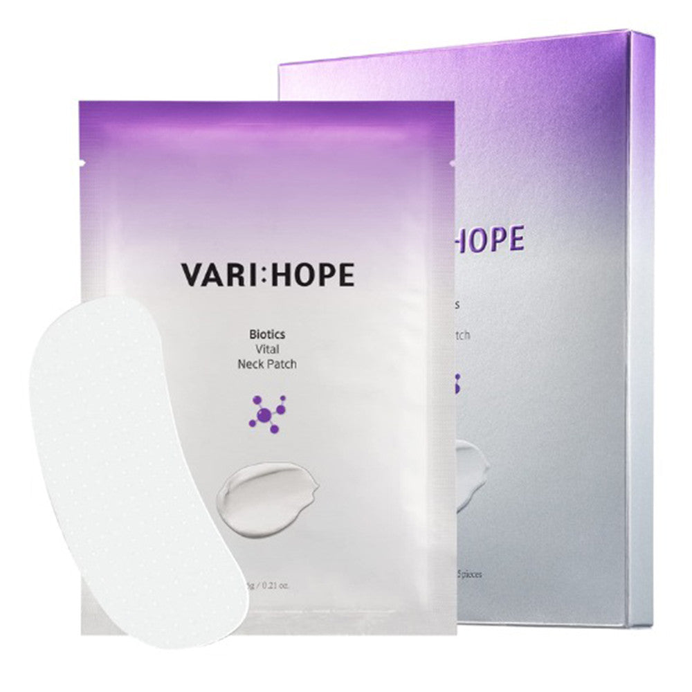 Vari Hope Biotics Vital Neck Wrinkle Patches 0.21Oz (6g)